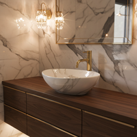 Lavabo Da Appoggio Rea Sofia Shiny Aiax