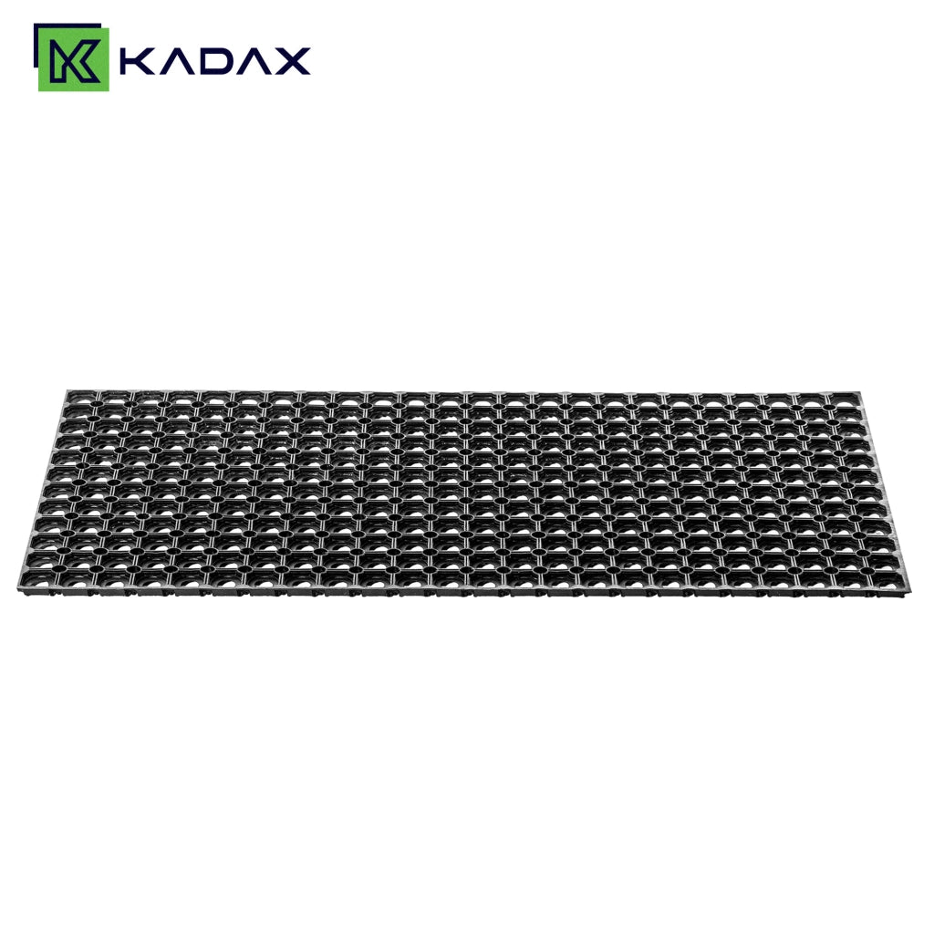 Zerbino d'ingresso KADAX, tappetino universale per scarpe, 100x50 cm, gomma