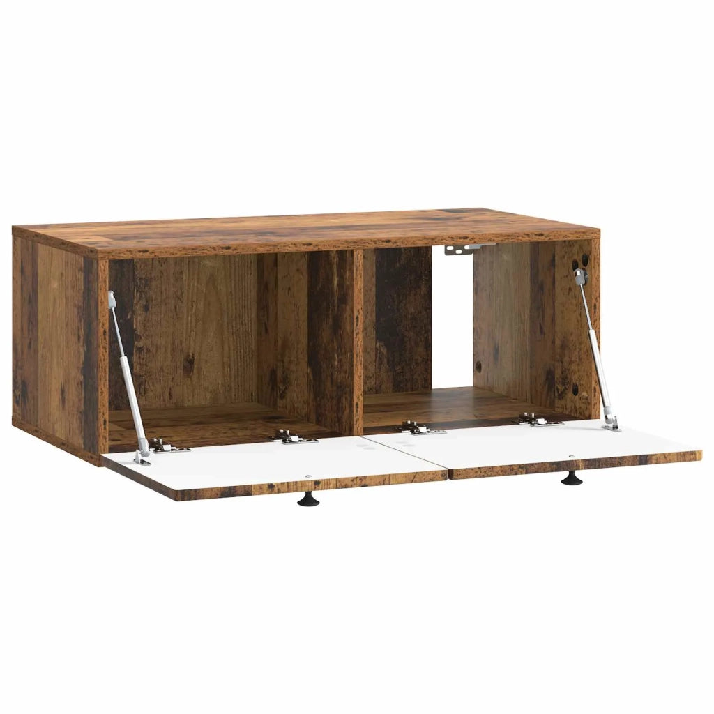 Mobile Porta TV da Muro Legno antico 78,5 x 41 x 30 cm 898183