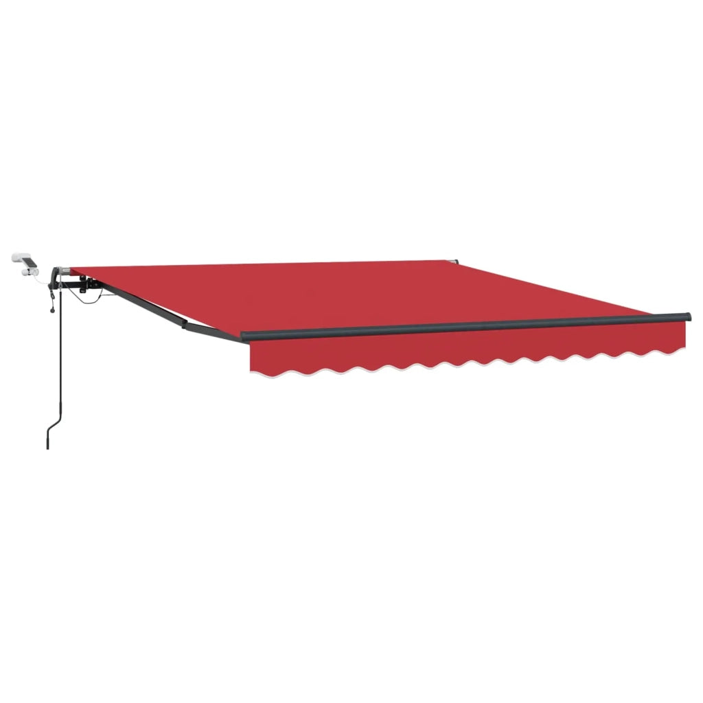 Tessuto per Tenda con Rosso 300 x 250 cm Poliestere 3330148
