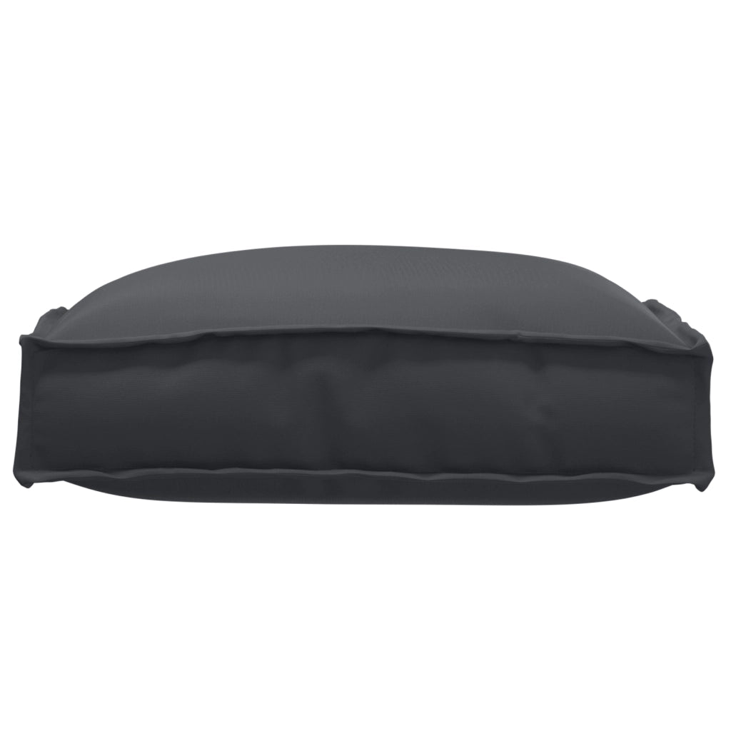 Cuscini per pallet per seduta 2 pz neri 40x40x8 cm tessuto Oxford