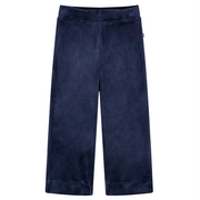 Pantaloni da Bambino in Velluto Blu Scuro 104cod mxl 108171
