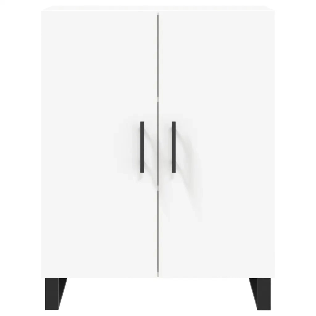 Credenza | Madia | Buffet da pranzo | Armadio da pranzo Bianca 69,5x34x180 cm in Legno Multistrato