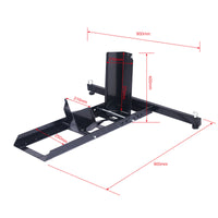 Cavalletto alzamoto per ruota anteriore, pneumatici da 15-22 pollici con larghezza 80-127 mm
