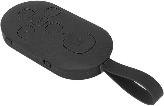 Riduttori a Bluetooth - Clicker per Foto - Paginatore per Selfie - 10 Metri di Raggio di Azione - Batteria 200mAh - Nero