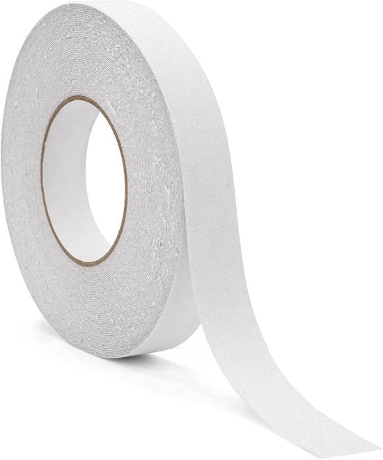 Nastro adesivo impermeabile - Nastro antiscivolo - 2,5 cm x 20 m - Autoadesivo - Duraturo - Alta trasparenza