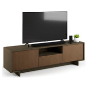 Atina, Mobile Porta tv un Cassetto Made in Italy, 170x42x48h cm Marrone