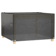 Copertura Mobili da Giardino | Telone per mobili da esterni 8 Occhielli 132x132x80cm Quadrata