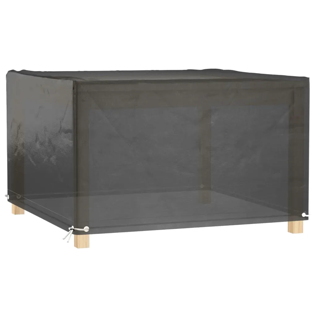 Copertura Mobili da Giardino | Telone per mobili da esterni 8 Occhielli 132x132x80cm Quadrata