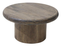 Tavolino Ø75x40h cm Lopez Brown