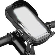 Supporto per smartphone per bicicletta - Supporto per smartphone acqua resistente 360° girevole touchscreen borsa da bicicletta smartphone fino a 64 pollici
