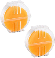 Condizionatore per fili - Set di 2 - Scatola di conservazione - Per cucire - Fili di rinforzo - Plastica 5 cm - Spilla per cucire