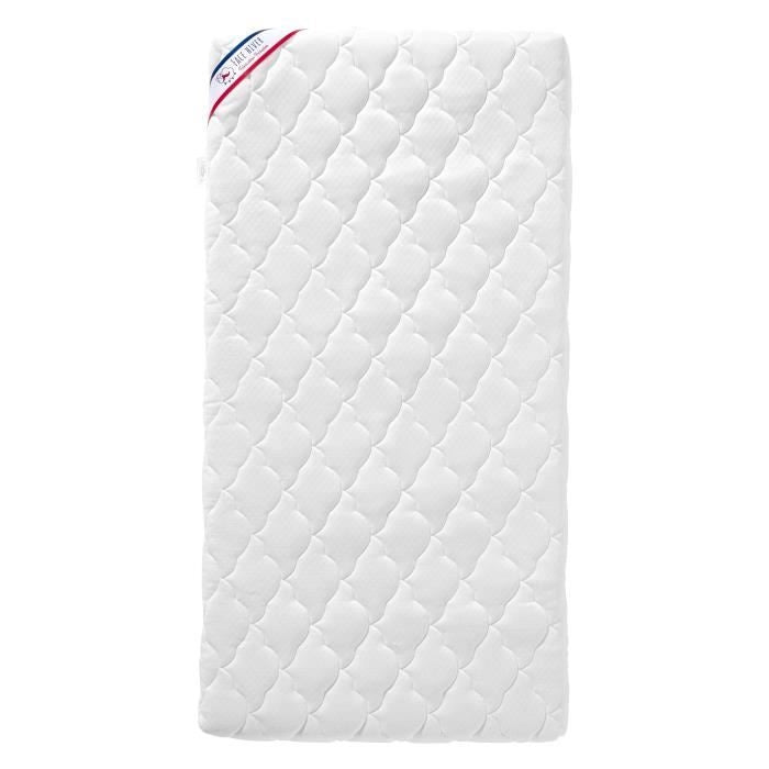 Materasso Perfect Baby - 60x120x10 cm - 2 Lati: Estate/Inverno - Sfoderabile - Antiacaro