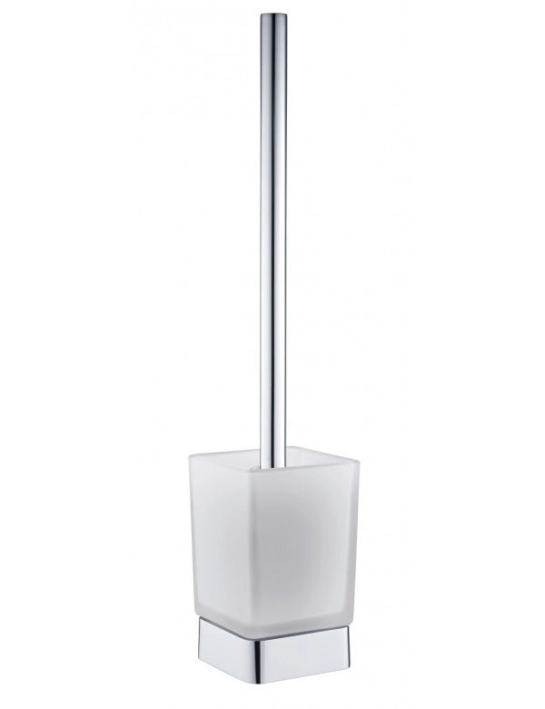 Scopino da parete SOLO in vetro e ottone cromato 39 x8,3 x9,3 cm