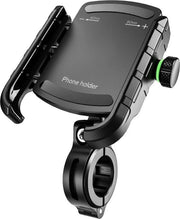 Sostegno per Telefono da Bicicletta 

Otturatore: 25 mm
Peso: 150 g
Materiali: Plastica
Compatibilità: Smartphone