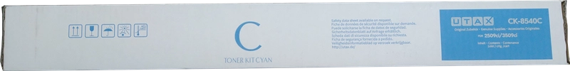 ORIGINAL Utax toner ciano CK-8540C 1T0C2MCUT0 ~12000 Seiten