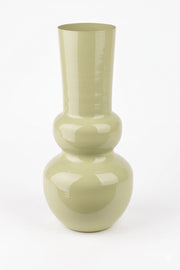 Vaso in metallo Mondex Roger 10x17x36 cm salvia 1 pz