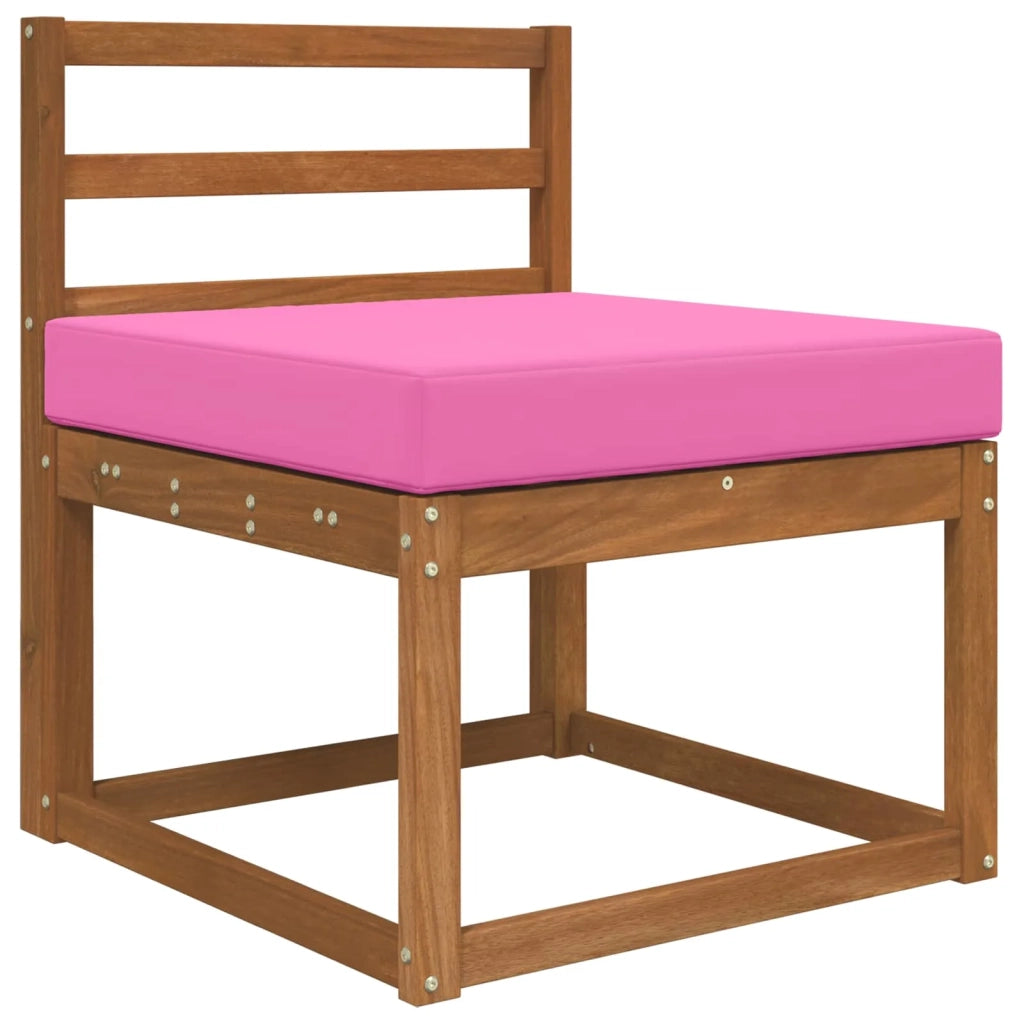 Cuscino per sedie | Cuscino per divano da esterno Rosa 60 x 60 x 8 cm Poliestere