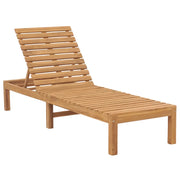 Lettini Prendisole 2 pz in Legno Massello di Teak 3073206