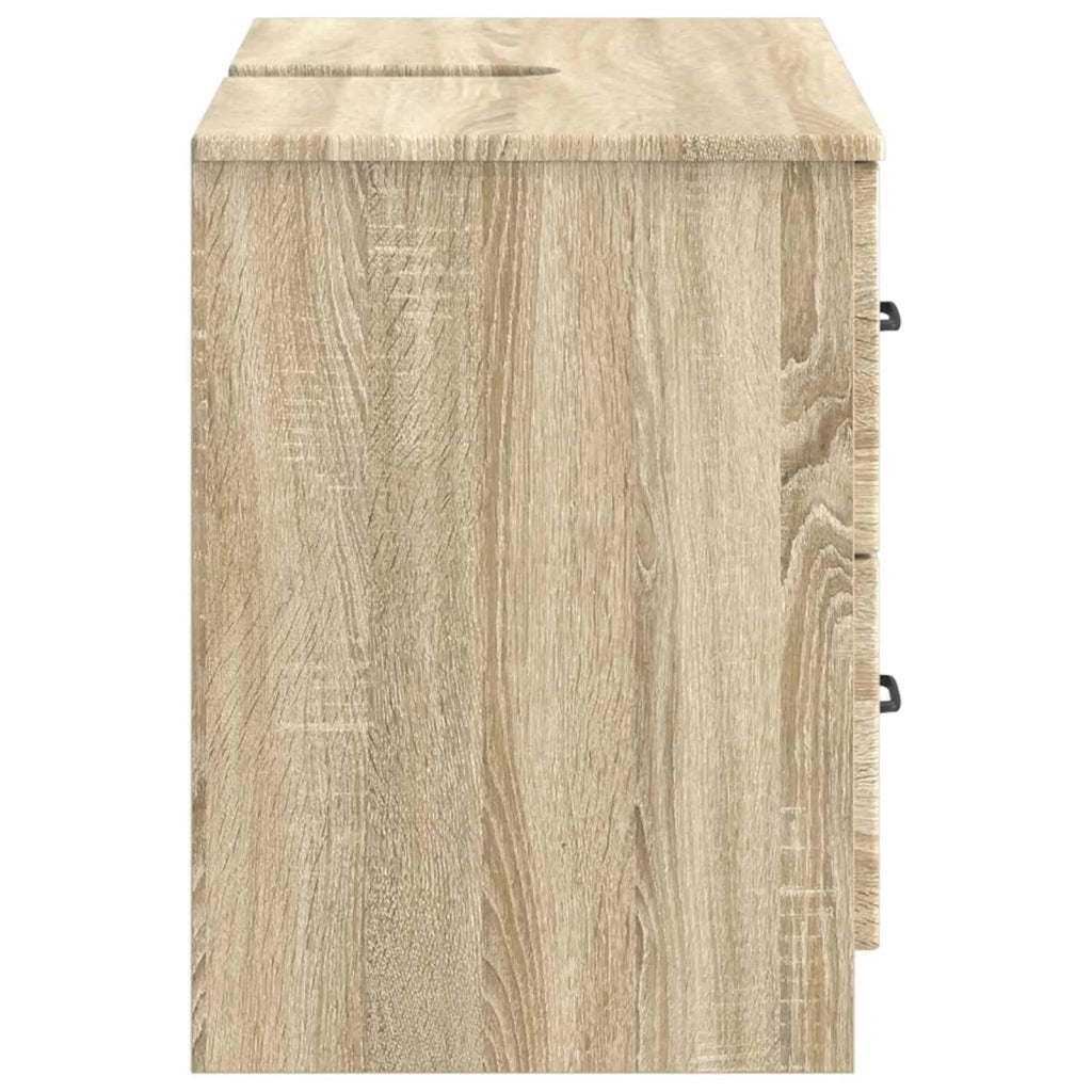 Armadio per Lavabo da Bagno UTRECHT Rovere Sonoma 897677