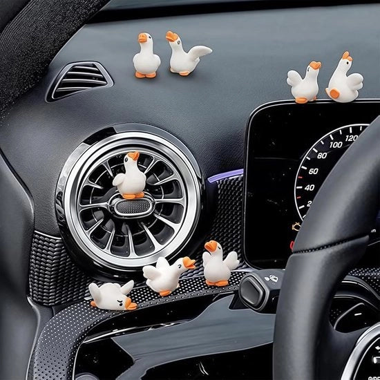 Set di Accessori per il Parco di Minimodelli - Gruppo di Animali Miniaturizzati per Decorazione di Interni e Accessori per il Cruscotto