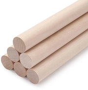 Set di Tavole di Legno per Tavole di Supporto - 30 cm - Set di 6 - Legno di Betulla