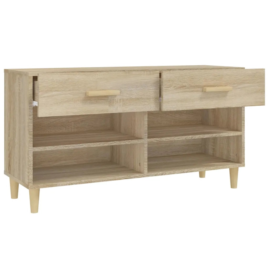 Scarpiera | Mobile per scarpe Rovere Sonoma 102x35x55 cm in Legno Multistrato
