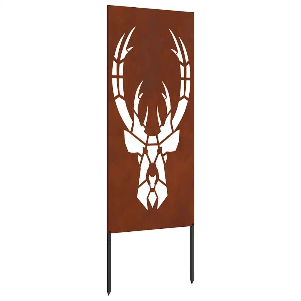 vidaXL Pannello Decorativo da Giardino Ruggine 50 x 140 cm