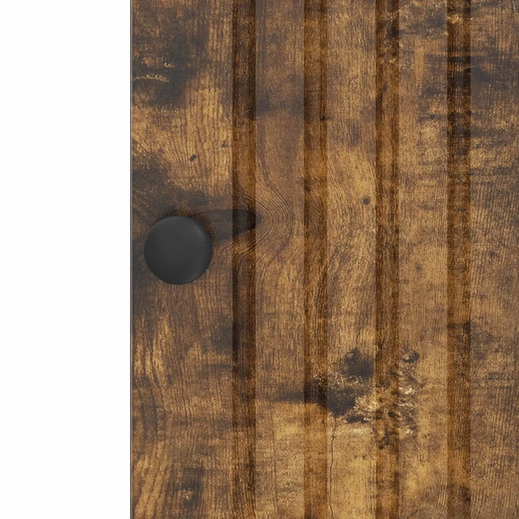 Credenza Rovere Fumo 33 x 34,5 x 90 cm Legno ingegnerizzato 894140