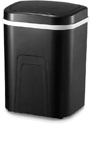Cestino Automatico Sensore 15L con Coperchio Sensore a Infrarossi senza Contatto per Cucina Camera Bagno (Nero)