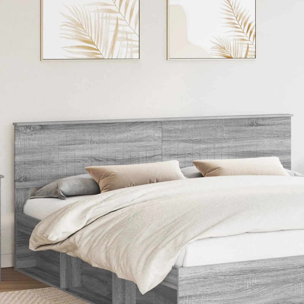 Testiera Grigio Sonoma Legno multistrato 888381