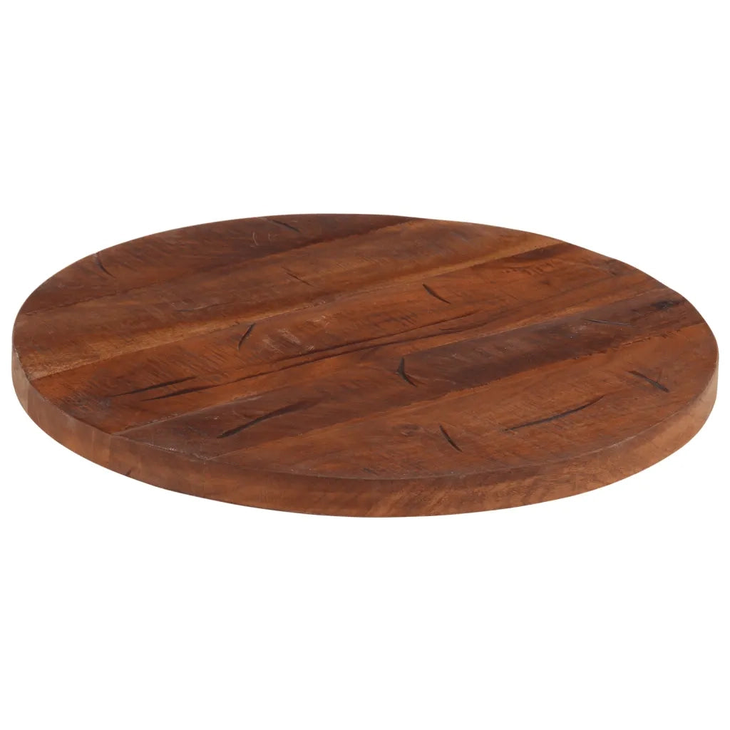 Piano per Tavolo Ã˜ 50x3,8 cm Rotondo Legno Massello di Recuperocod mxl 92917