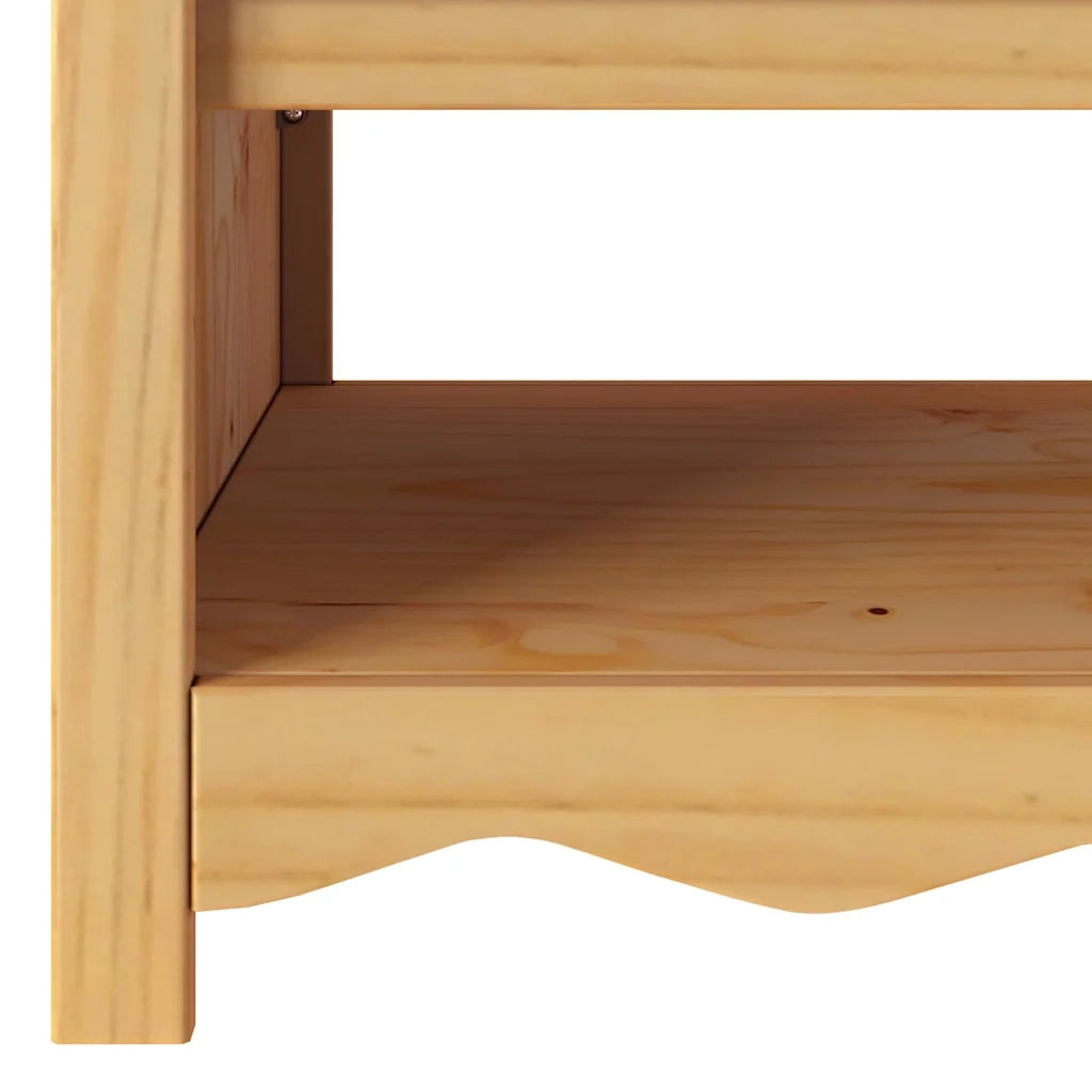 Tavolino da salotto con cassetto Drammen Rovere 99 x 55 x 45 cm 42003044