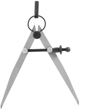Strumento di disegno versatile - Divider in pelle - Strumento di precisione - 100mm - Strumento di disegno per DIY