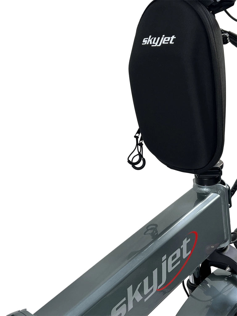 Bicicletta Elettrica GT3 PRO 250W con Freni Idraulici Display XXL e Chiave NFC Grigio