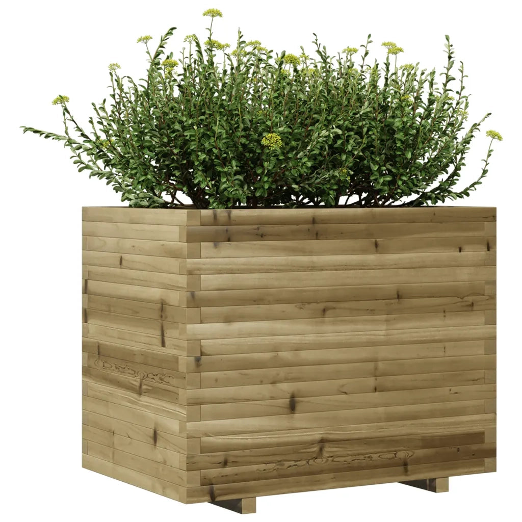 Fioriera da Giardino 90x60x72,5 cm in Legno di Pino Impregnato