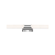 Applique Contemporanea Klak Plastica Cromo Led Integrato 8W 4000K