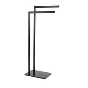 PIANTANA ZERO BLACK PORTA ASCIUGAMANI 18X33XH78CM