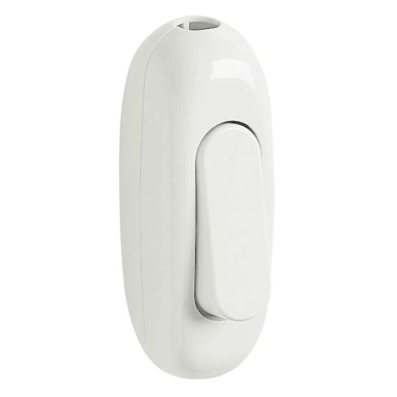 00116.B Interruttore Passante Bianco 1P 2[16]A