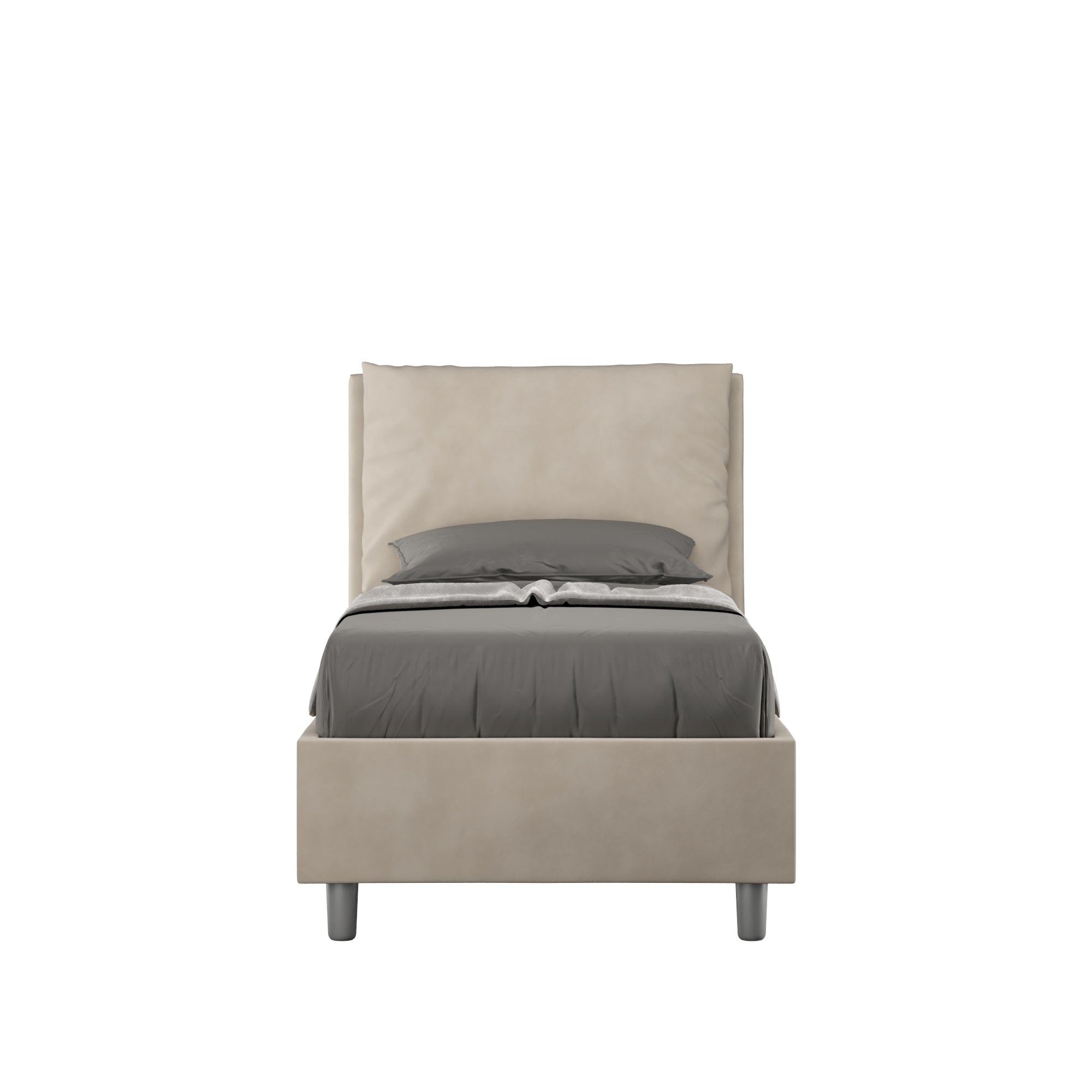 Letto Singolo 80x190 cm Senza Rete Antea Sabbia