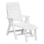 Sedia sdraio grandsoleil s67708 premiere bianco