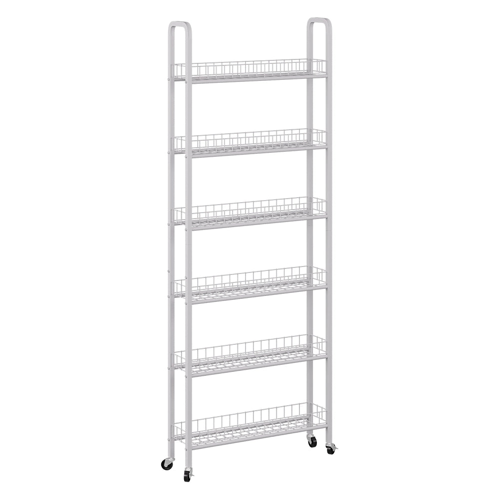 Vicco Piedistallo mobile Bianco 58 x 15 cm con 6 scomparti