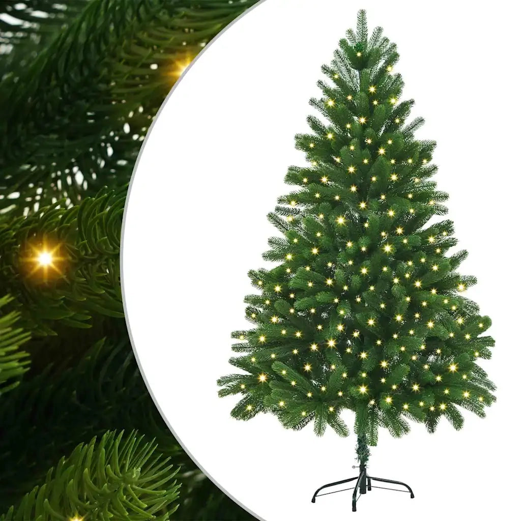 Albero di Natale con 300 LED con supporto Verde 180 cm PE 3396327