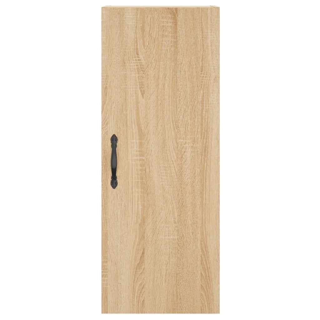 vidaXL Credenza Rovere Sonoma 34,5x34x180 cm in Legno Multistrato