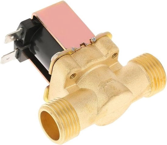 Vitello elettrico a magnete normale chiusura 1/2 pollici 12V DC Regolazione acqua aria acqua.