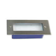Trade Shop - Faretto Led Incasso 3,5 Watt Luce 6500k 3000k Segnapasso Per Esterno Ip65 Es37 -