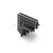 FIRENZE BI AO - ANGOLO 90° PARETE/SOFFITTO NERO SISTEMA BINARIO FIRENZE
