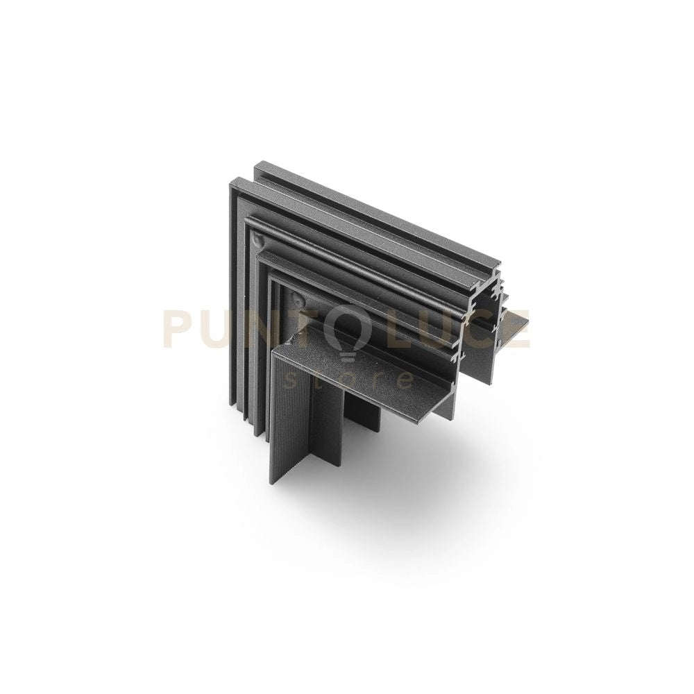 FIRENZE BI AO - ANGOLO 90° PARETE/SOFFITTO NERO SISTEMA BINARIO FIRENZE