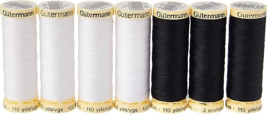 Set di viti a filo per cucito Tutti i 100 fili a rullo 7x50 mm