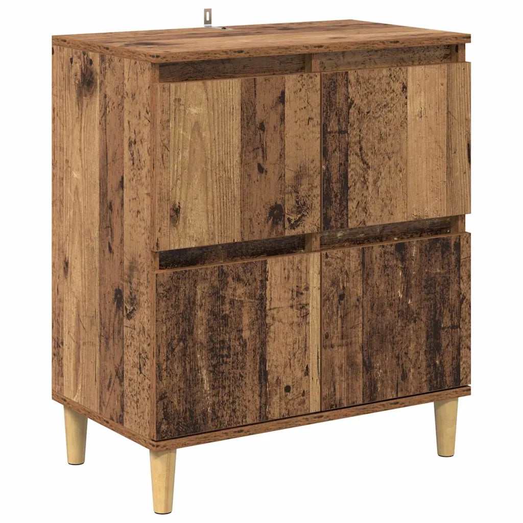Sideboards 2 pcs Legno vecchio 60 x 35 x 70 cm 3415570